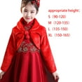 thumbnail image 2 of Kids Princess Thicken Plush Wraps Shawl Flower Girls Long Sleeve Bolero Shrug Ca, 2 of 19