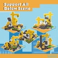 thumbnail image 6 of 100 Piece Magnetic Building Blocks Set for Kids Construction Toy with Trucks and Roads STEM Building Cubes Birthday Gift for Boys Girls Ages 3+, 6 of 6