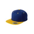 thumbnail image 1 of Top Headwear Flat Bill Snapback Cap - Royal/Gold, 1 of 1