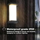 thumbnail image 3 of Tres tipos de lámparas de pared externas impermeables con luz neutra, lámparas de pared para villa, iluminación exterior, 3 of 5