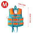 thumbnail image 4 of High Buoyancy Fishing Life Jacket, Swim Safety Vest for Adults, Quick Release Buckle, Oxford Cloth Flotation Gilet for Boating Kayaking, Emergency Car Kit, 4 of 6