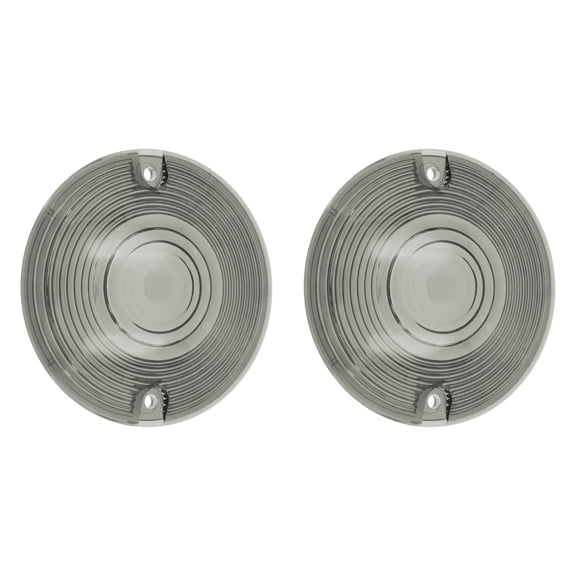 Smoke Turn Signal Light Lens Cover For Harley Touring Road King Glide 1986-2023