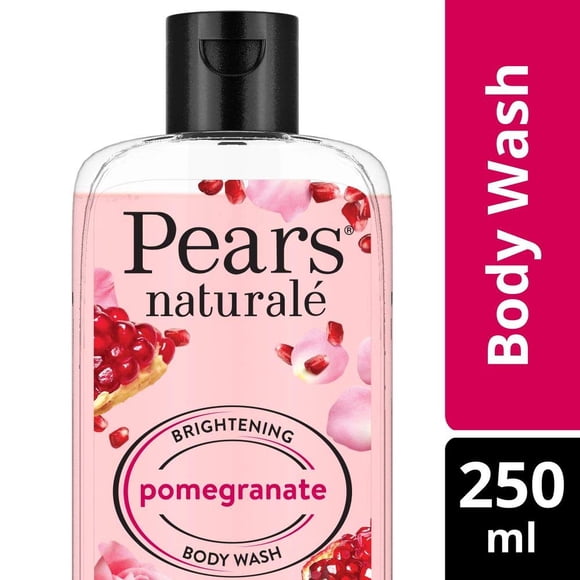 Pears Naturale Brightening Pomegranate Body Wash 250ml Each (Pack of 2)