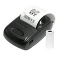 thumbnail image 1 of Mistaha Portable Mini Wireless Thermal Receipt Printer with Bluetooth & USB Connectivity, 2-inch 58mm, Black, 203dpi Resolution, 70mm/s Printing Speed, Built-in Lithium Battery - Includes 1 Roll, 1 of 6