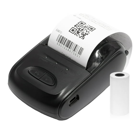 Receipt Printer Portable 58mm Mobile Thermal Printer Wireless BT Mini Bill Ticket Printing Compatible with