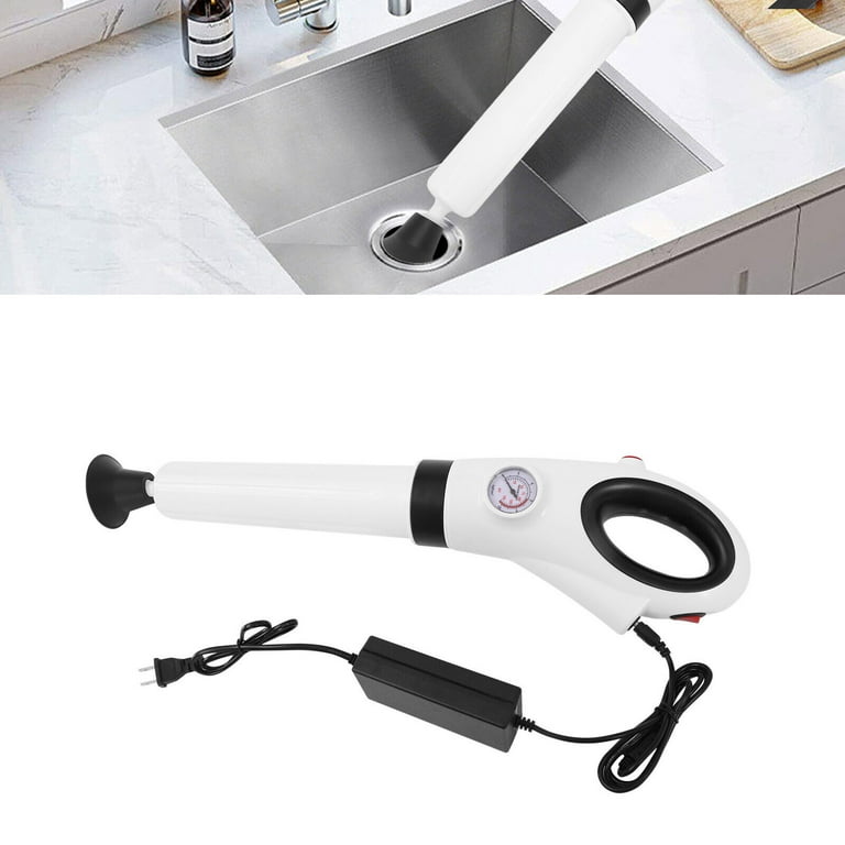 DENEST Air Power Drain Auger High Pressure Plunger Toilet Sink