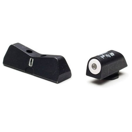 Beretta Rear Sight - XS SIGHTS GL0001S5 DXT Big Dot Compatible with Glock 17/19/22-24/26/27/31-36/38 Green Tritium w/White Outline Front Green Tritium w/White Outline Rear