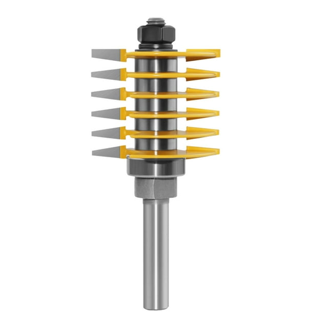 Enrutadores de de pegamento de profesional Fresa de carpintería para marcos 12 mm shamjiam Bit de enrutadores