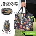 thumbnail image 2 of Garden Tool Bag,Pioneer Flower Floral Print Pattern Garden Tool Organizer,Garden Gifts,Waterproof Multi-Pocket Garden Tool Storage 11.8x5.5x11.4 Inch(Tools NOT Included), 2 of 6