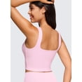thumbnail image 2 of Women Cropped Tank Tops Sleeveless Square Neck Tanks Basic Crop Tops, 2 of 4