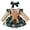 Green, variant on Xyant My First Christmas Baby Girl Outfit Newborn Christmas Romper Dress Cute Santa Dress Fall Winter Xmas Baby Clothes Girls (Red,9-12 Months)