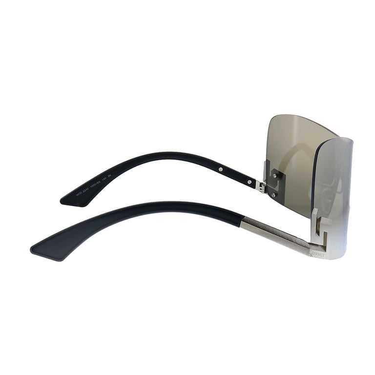 Versace VE 2240 Metal Womens Shield Sunglasses Mirror Silver  display picture 1