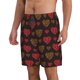 thumbnail image 2 of Fotbe Gold Glitter Heart Trajes de Baño Estampados para Hombre, Shorts de Verano de Secado Rápido, Ropa de Playa, Bañadores-3X-Large, 2 of 6