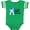 Football Green and White, variant on Inktastic It's My 1st Hanukkah Cute Bear with Dreidel Boys or Girls Baby Bodysuit