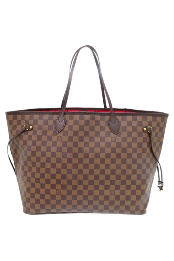 Pre-Owned Louis Vuitton Neverfull GM Damier Ebene N51106 Tote Bag LV 1527 LOUIS VUITTON