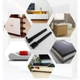 thumbnail image 4 of 157 250 Mm pequeña sala Patas de material acero Duro Pies De Cocina De Escritorio TV Patas Muebles Sofá Piernas 157 mm, 4 of 9