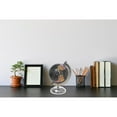 thumbnail image 3 of 5 "Globe Noir Décoratif Avec Support, 3 of 4
