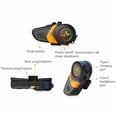 thumbnail image 3 of Mistaha LX3 Motorcycle Bluetooth Headphone Helmet Headset Bluetooth5.0 Chip CVC Intelligent Noise Reduction Clear Call, 3 of 8