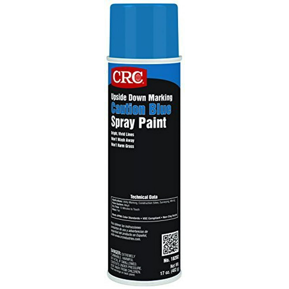 CRC Upside Down Marking PaintsCaution Blue, 17 Wt Oz