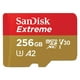 thumbnail image 1 of Memoria Sandisk Extreme MicroSDXC SDSQXA1 de 256 GB, Clase 10 SanDisk SDSQXA1-256G-GN6MA, 1 of 2