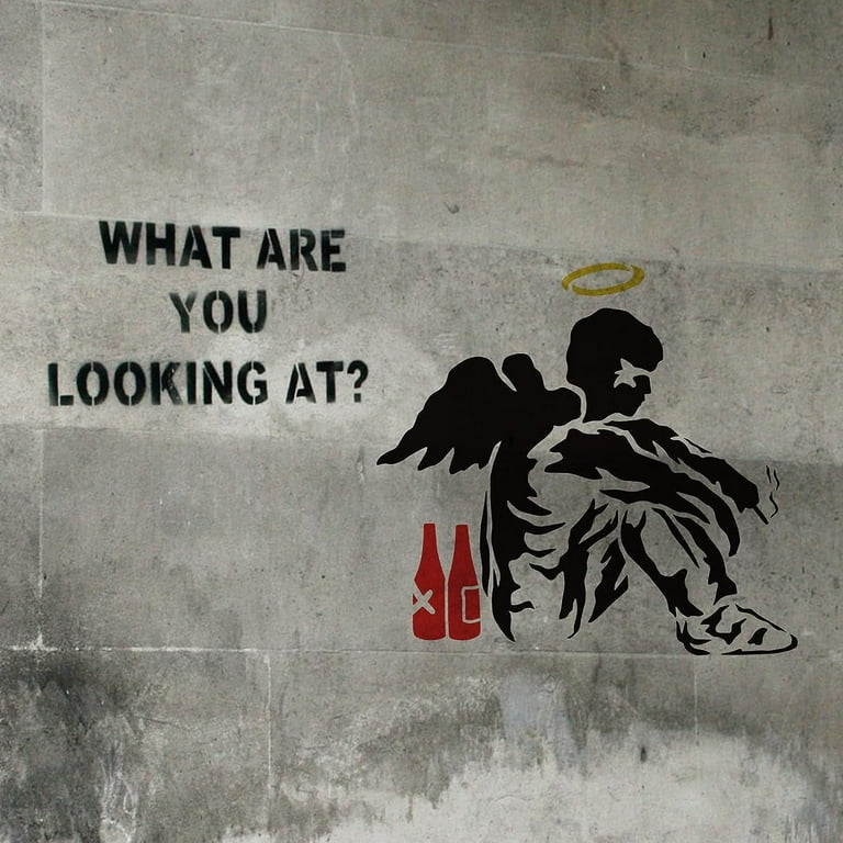 Banksy　バンクシー　Angel sith Paint Prt Banksy's Paint Pot Angel, legal rights and the art market