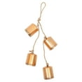 thumbnail image 4 of FRCOLOR Cow Bell Wind Chime Outside Metal Bell Chime Hanging Cow Bell Hanging Chime, 4 of 8