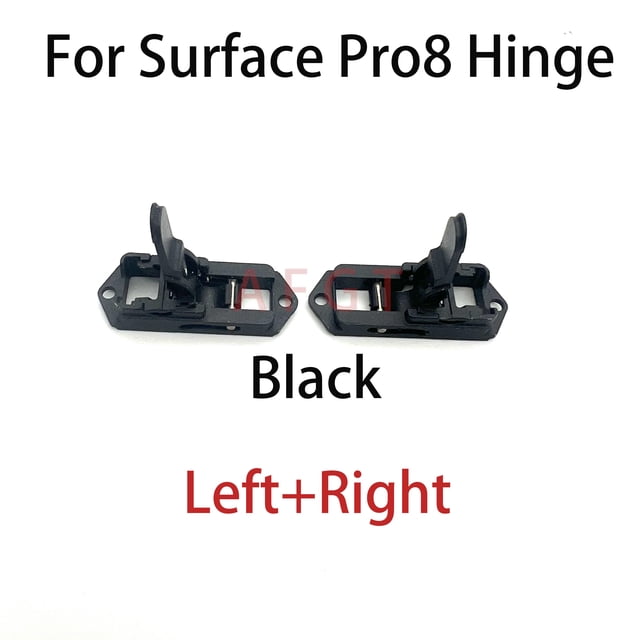 Original Kickstand Hinge For Microsoft Surface ProX Pro8 1983 Pro9 2038 Pro10 2079 Pro11 2076 Rear Shell With Bracket Connector Pro8 Black
