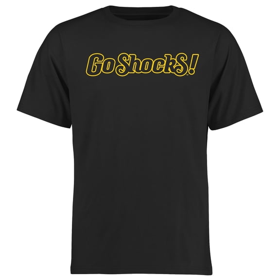 Men's Black Wichita State Shockers Alternate Logo One T-Shirt