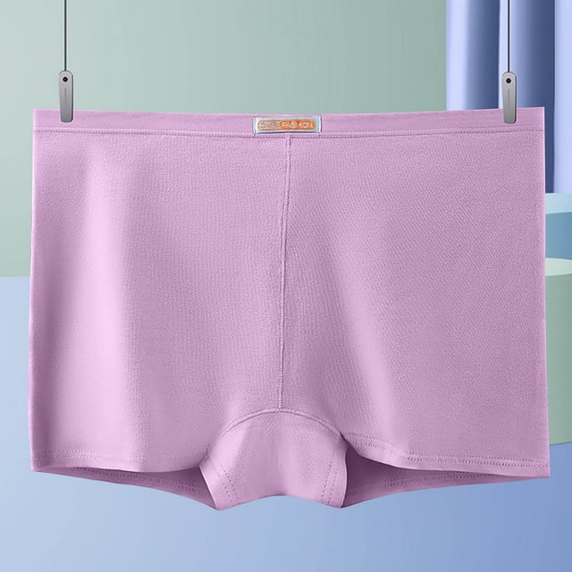 Puntoco Ropa interior breve para mujer, bragas de moda para mujer, cómodas bragas de algodón de cintura alta para mujer