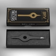 thumbnail image 5 of BRV MEN Wide Grip Slant Tweezers | Titanium Series | Ultra-Precision | Tweezers for Eyebrows & Nose/Ear/Facial Hair | Professional Tweezers for Women & Men - Black, 5 of 7