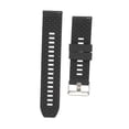 thumbnail image 4 of Correa de reloj de 22 mm, accesorio universal de silicona de liberación rápida para Realme Watch 2, color negro, 4 of 5