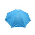 thumbnail image 2 of Dowegor Umbrella Hat Dress Foldable Fishing Sun Umbrella Fancy Multicolor Novelty Camping Hat Baseball Caps Umbrella Hats for Adults Head Umbrella Hat Sky Blue One Size, 2 of 2