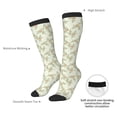 thumbnail image 4 of Naloa Rose Thigh High Socks Extra Long Stretchy Sock Women Over Knee High Opaque Stocking Daily Wear, 4 of 6