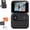 B, variant on 360° Action Camera with Flip Screen, Multi-Functional Panoramic Camera for Cycling, Image Stabilization & Chest Mount, Immersive for Adventure Recording (B)