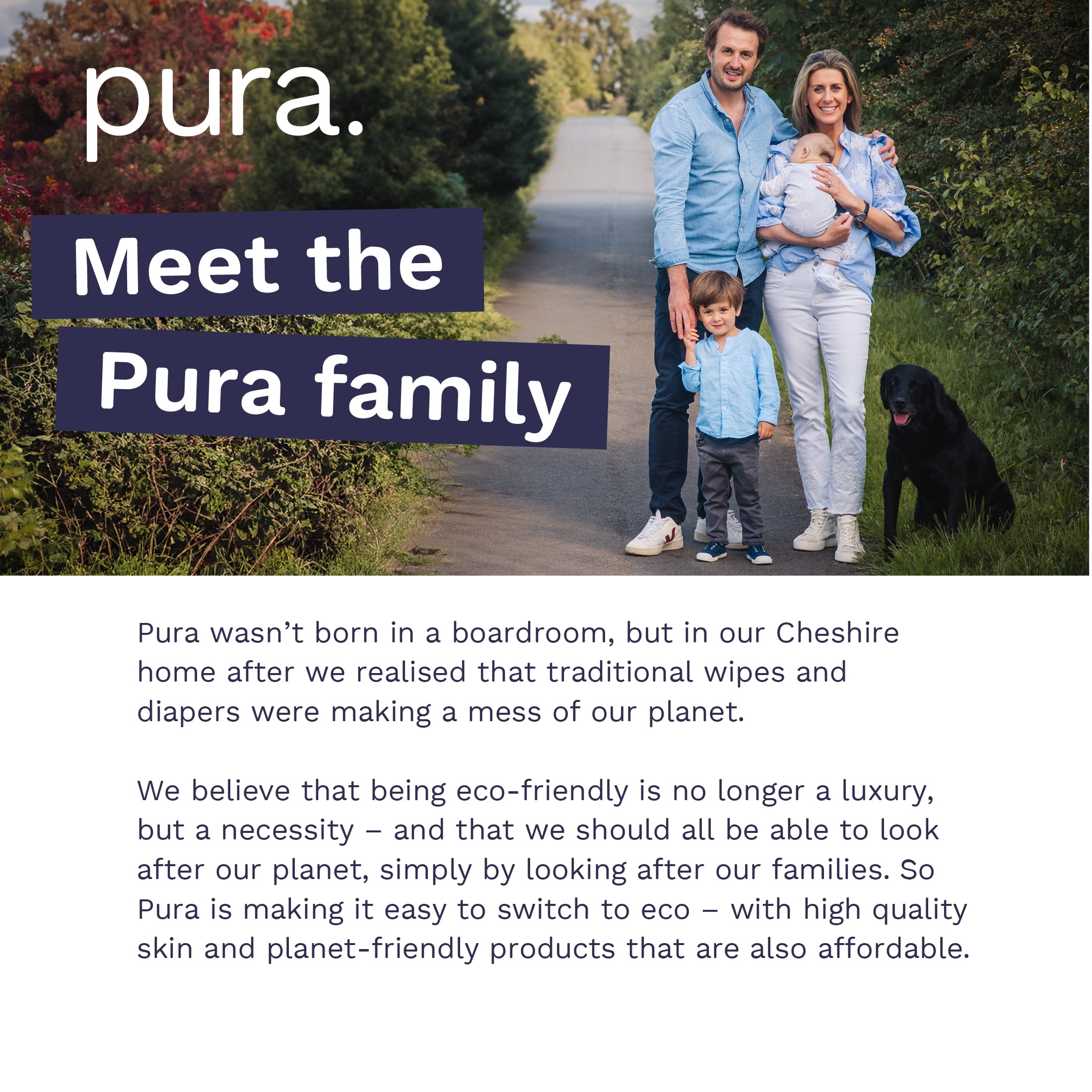 Pura Fragrance Free Sensitive EWG Verified Plastic Free Wipes, 180 Count (Choose Your Count)