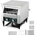 thumbnail image 1 of Grille-pain Convoyeur Haute Capacité - 1300W 110V Inox - 7 Niveaux de Brunissement & Minuterie - 150 Tranches/Heure - 3 Modes de Toasts - Restaurant, Boulangerie, Hôtel, Buffet - Prise US 1.5m 1300W, 1 of 9