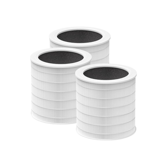 Nispira A2001 Replacement Filter Compatible with Air-omi Air Purifier, Compared to Part #AF-2001 3-in-1 Activated Carbon, 3 Packs