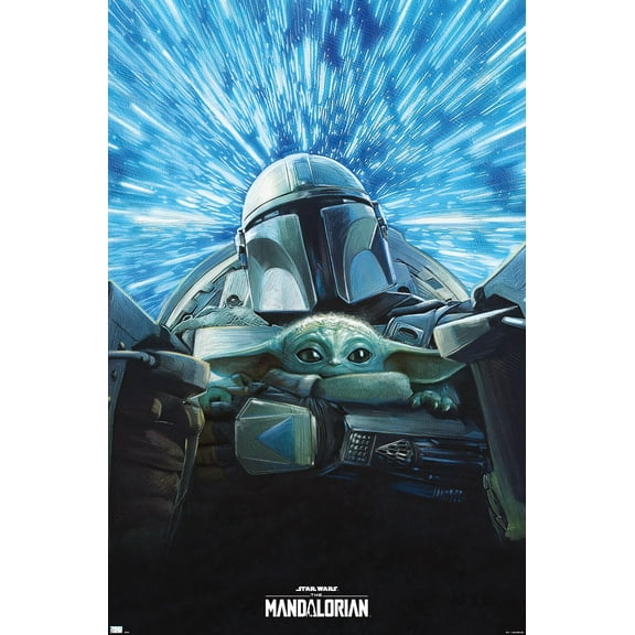 Star Wars: The Mandalorian Season 3 - Lightspeed Wall Poster, 22.375" x 34"