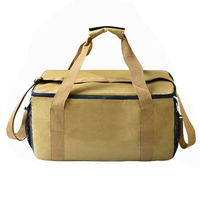 Bolsa de picnic al aire libre, impermeable, portátil, para picnic al aire libre, bolsa para acampar al aire libre, bolsa para vajilla de picnic, compacta y liviana