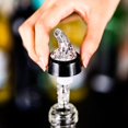 thumbnail image 3 of 8 botellas de licor transparentes, vertedores cuantitativos para vino, tapón de goteo para botella con pico de 1 oz (30 ml), 3 of 4