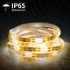 thumbnail image 2 of Tira de LED de 3 m con batería, resistente al agua IP65, tira flexible, decoración solar para interior o exterior, para hogar, jardín, boda, fiesta, Navidad, 2 of 4