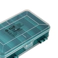 thumbnail image 2 of Caja Almacenamiento Piezas Pequeñas Doble Cara Herramientas Plástico para Hardware() Verde, 2 of 5