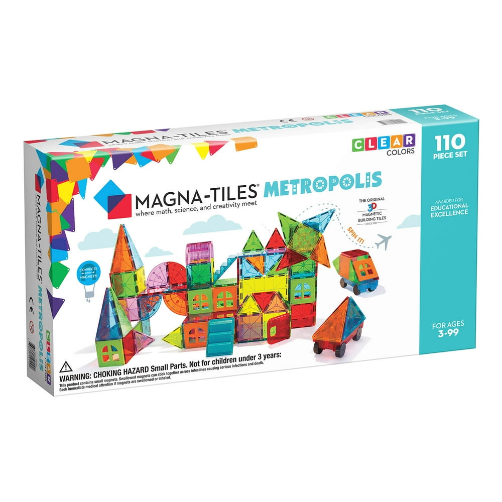 MagnaTiles Metropolis 110 Piece Set