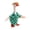 Green, variant on Cute Mini Desktop Duck Set, Adorable Cartoon Figurines for Kids, Toddlers, Office Desk Decor, Party Favors Easter Christmas