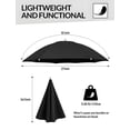 thumbnail image 3 of Sombrero tipo paraguas NOUCCI, ligero, 68 cm de diámetro y 0,1 kg, gorra, 3 of 9