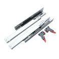 thumbnail image 6 of Pair Full Extension Undermount Drawer Slides Soft Close Concealed Bottom Mount with Rear Bracket Concealed Drawer Runners, 6 of 8