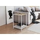 thumbnail image 3 of Mesa Lateral Kessa Muebles Foster Blanco, 3 of 5