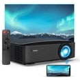 thumbnail image 1 of NexiGo PJ20 Proyector nativo 1080P [450ANSI: más de 9500 Lux de brillo], proyector de vídeo Wi-Fi 5G con Bluetooth 5.1, pantalla de 40 a 200 pulgadas, compatible con teléfono, computadora, HDMI, USB,, 1 of 5