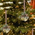 thumbnail image 4 of Tyidzon Christmas Bells Decor with Hanging Rope Rustic Bell Metal Gold Bells for Christmas Tree Decorations Home Decor Gifts, 4 of 6