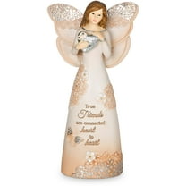 Pavilion Gift Company 19082 True Friends Angel Figurine, 6-Inch